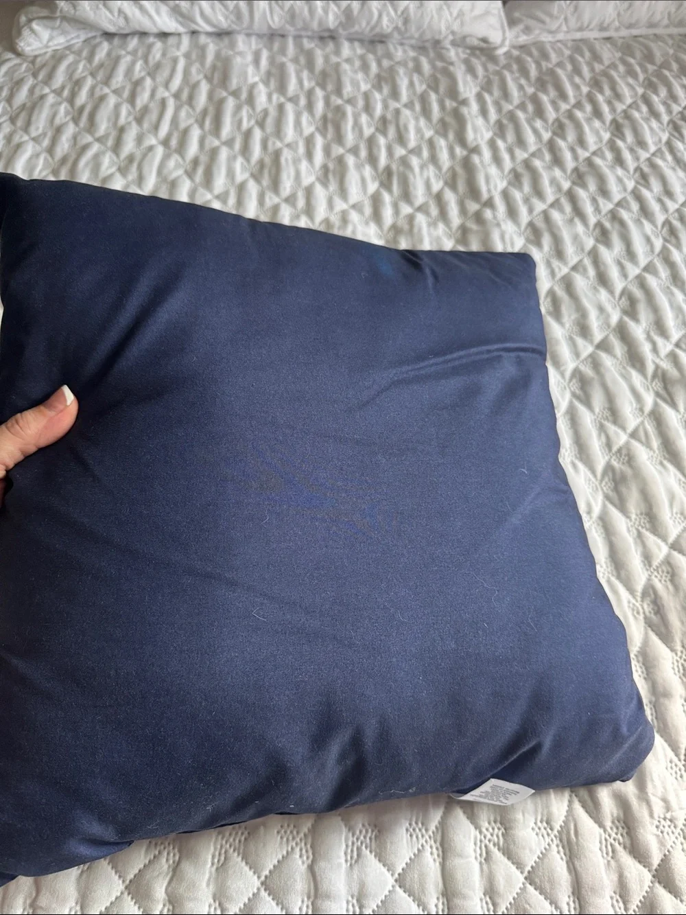 Aeropostale Navy Pillow with Mint Headphone Graphic